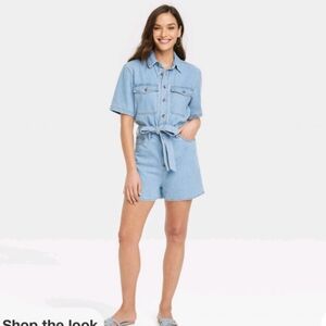 Universal Thread Denim Romper